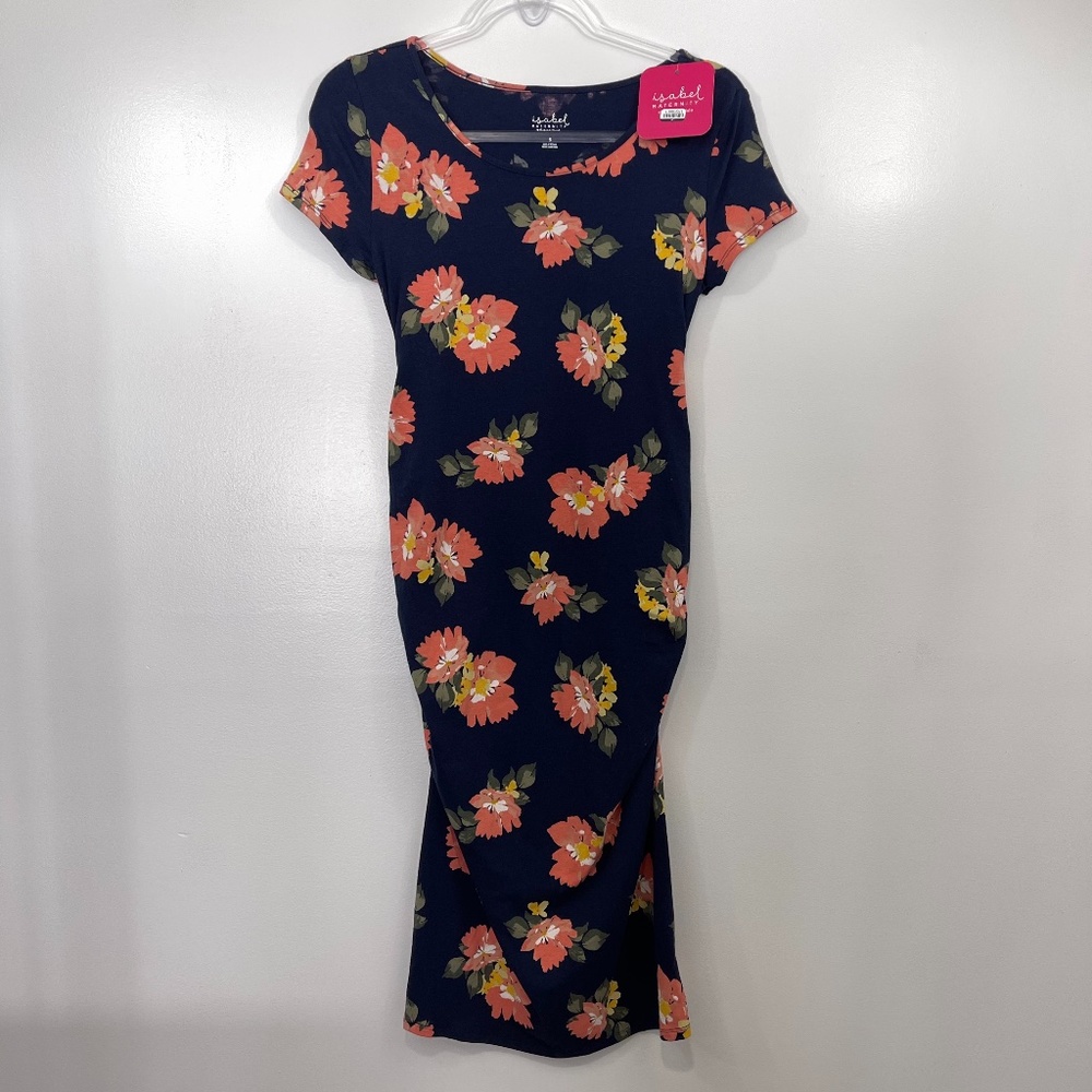 Navy Floral Dress by Sara